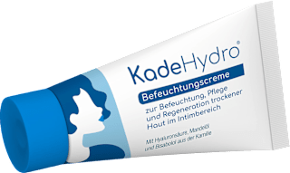 KadeHydro Befeuchtungscreme zur Befeuchtung, Pflege und Regeneration trockener Haut im Intimbereich KadeHydro