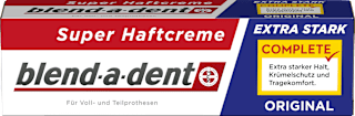 Pričvrstilna krema za zobne proteze Original  blend-a-dent