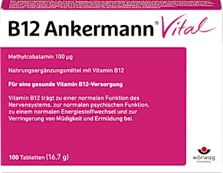 B12 Ankermann vital Tabletten 100 St B12 Ankermann Vital