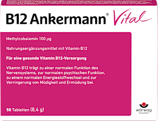 B12 Ankermann vital Tabletten 50 St B12 Ankermann Vital