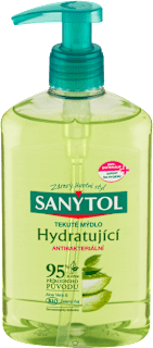 tekuté mýdlo antibakteriální hydratující SANYTOL