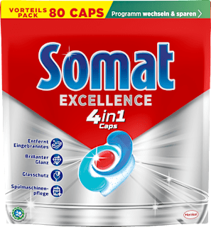 Geschirrspül-Tabs Excellence 4in1 Caps Vorteilspack Somat