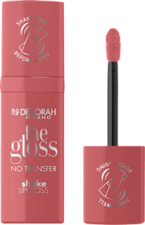 Glos za ustnice the gloss no transfer shake, 08 So Peach DEBORAH MILANO