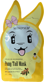 Maska do włosów na kucyk z olejkiem arganowym Pony Tail Mask Mond'sub