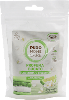Profuma bucato concentrato biologico bergamotto e gelsomino Natura Amica