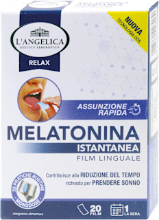 Melatonina istantanea film linguale L'ANGELICA