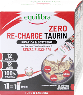 Re-charge taurin zero equilibra