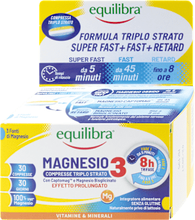 Magnesio triplo strato equilibra