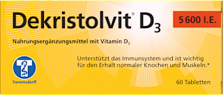 Dekristolvit D3 5600 I.E. Tabletten 60St Dekristolvit