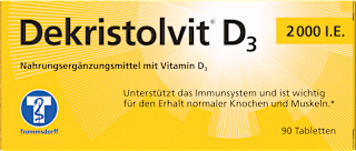 Dekristolvit D3 2000 I.E. Tabletten 90 St Dekristolvit