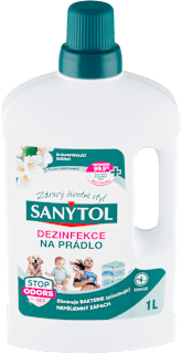 dezinfekce na prádlo bílé květy SANYTOL