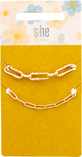 Armband-Set gold  SHE