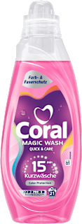 Colorwaschmittel flüssig Magic Wash Quick & Care Coral