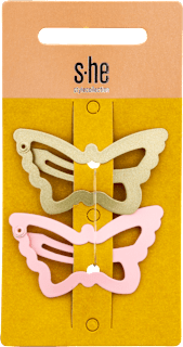Haarclips-Set kids Schmetterling  s-he stylecollection