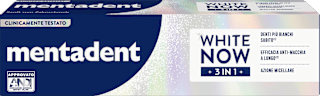 Zahnpasta White Now 3in1 mentadent