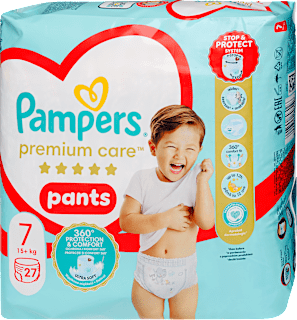 Bugyipelenka, 7-es méret,15+ kg Pampers Premium Care