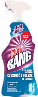 Płyn do mycia łazienki Czystość i Połysk w łazience, spray CILLIT BANG