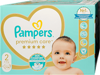 Pelenka mega csomag, 2-es méret, 4-8kg Pampers Premium Care