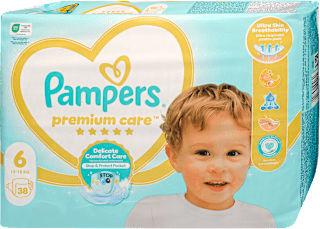 Pelenka, 6-os méret, 13-18kg Pampers Premium Care