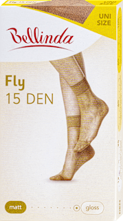 punčochové ponožky Fly, matné tělové, 1 pár Bellinda