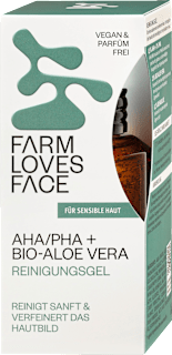 Reinigungsgel AHA/PHA + Bio-Aloe Vera, 120 ml