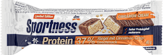 Proteinriegel 37%, Cinnamon Crisp Geschmack Sportness