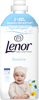 Płyn do zmiękczania tkanin Sensitive Lenor