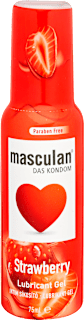 Pumpás síkosító gél Strawberry  Masculan