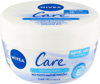 krém na tvář, ruce & tělo Care NIVEA