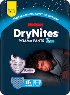 Pyjama Pants Jungen 13+ Jahre, Jumbopack HUGGIES DryNites