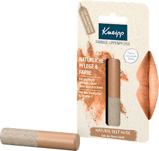 Lippenpflege Natürliche Pflege & Farbe Deep Nude Kneipp