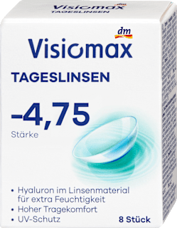Dnevne kontaktne leče, dioptrija -4,75 visiomax