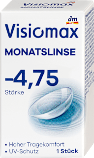 kontaktní čočky měsíční -4,75 DP visiomax