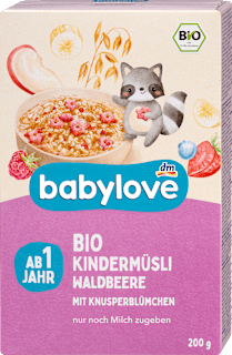 Müsli bio per bambini  babylove