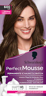 Permanente Schaumcoloration - Nr. 600 Hellbraun Schwarzkopf Perfect Mousse
