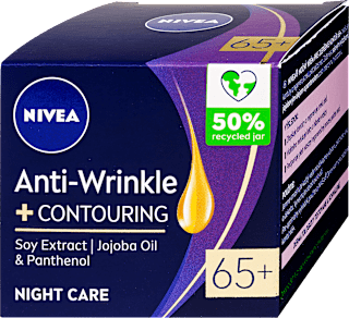 Éjszakai arckrém, 65+ ránctalanító NIVEA