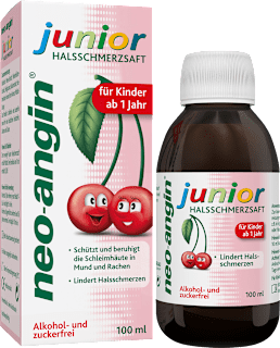 neo-angin junior Halsschmerzsaft neo-angin