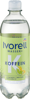 Erfrischungsgetränk, Wasser + Koffein Zitrone-Limette Ivorell