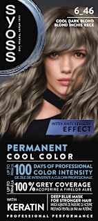 Vopsea de păr permanentă 6-46 Blond închis rece syoss