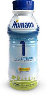 Latte per lattanti dalla nascita liquido fino al 6°mese compiuto Humana