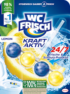 WC-Stein Kraft Aktiv Lemon WC-Frisch