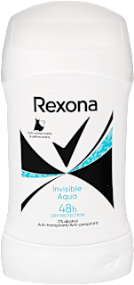 Deo stift Invisible Aqua Rexona