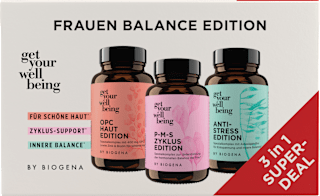 Frauen Balance Bundle Kapseln 3 x 60 St get your well being BY BIOGENA