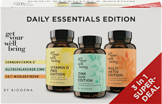 Daily Essentials Edition Kapseln Bundle 3 x 60 St get your well being BY BIOGENA