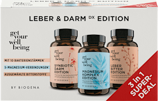 Leber & Darm Detox Kapseln Bundle 3 x 60 St get your well being BY BIOGENA