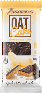 Energetska pločica Oat Cake – Banana Chocolate proteini.si