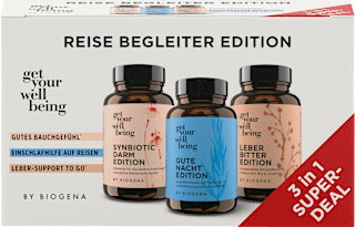 Reise Begleiter Edition Kapseln Bundle 3 x 60 St get your well being BY BIOGENA