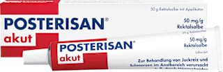 POSTERISAN akut 50mg/g Rektalsalbe POSTERISAN