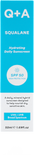 Crema solare quotidiana idratante Squalane SPF50 Q+A