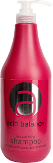 Szampon zakwaszający do włosów Acid Balance SLEEK LINE